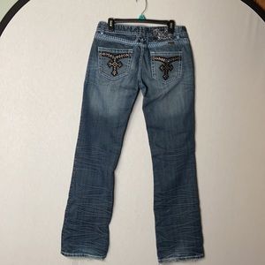 Rock& Roll cowgirl jeans size 30x34